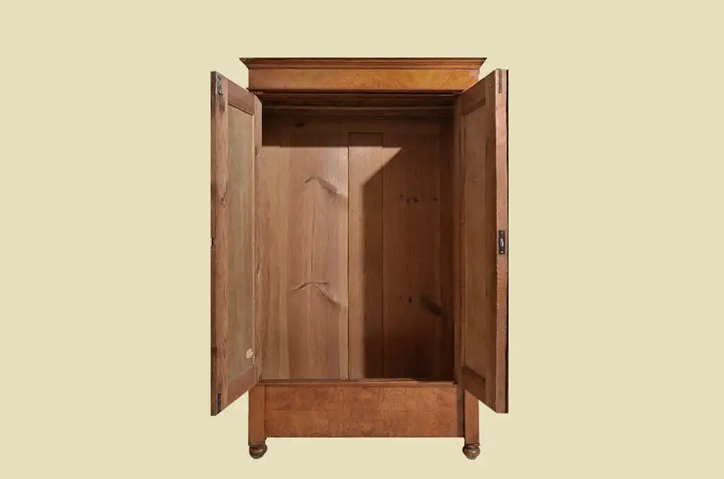 Schrank ANTIK Gründerzeit Eiche Kleiderschrank von 1880 3