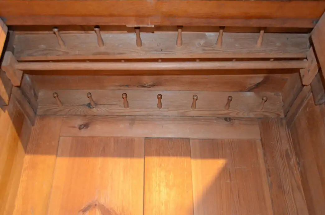 Schrank ANTIK Gründerzeit Eiche Kleiderschrank von 1880 5
