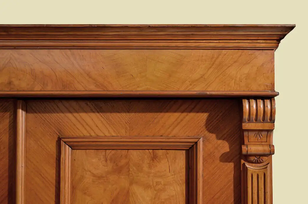Schrank ANTIK Gründerzeit Eiche Kleiderschrank von 1880 7