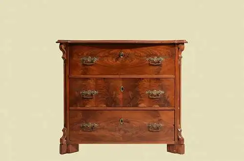 Kommode ANTIK Louis Philippe Mahagoni Sideboard von 1840