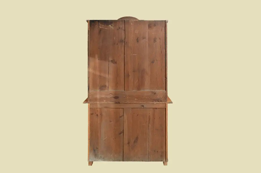 Küchenbuffet ANTIK Jugendstil Weichholz Vitrine Kommode Schrank von 1920 16
