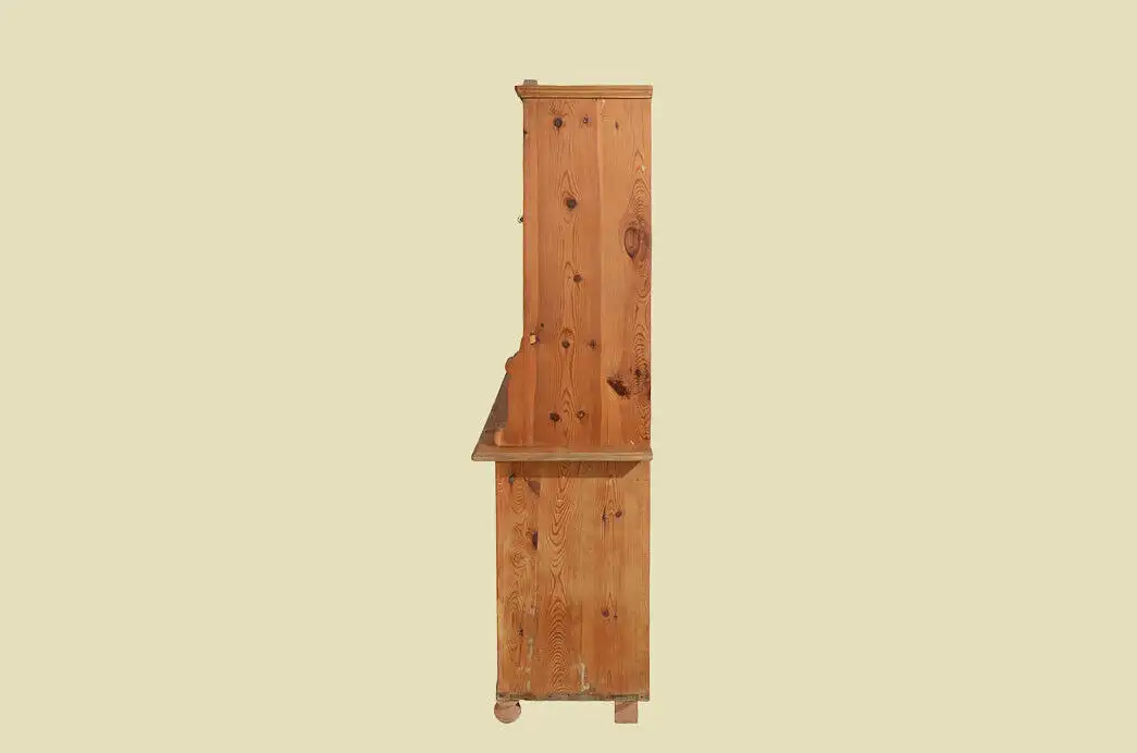 Küchenbuffet ANTIK Jugendstil Weichholz Vitrine Kommode Schrank von 1920 17