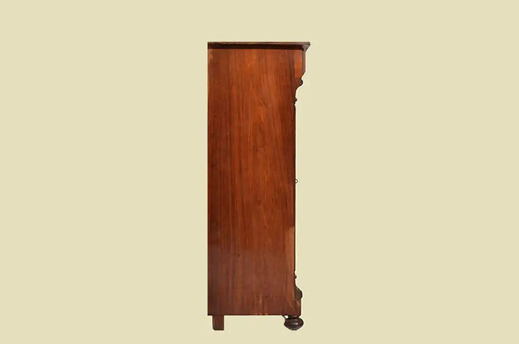 Vertiko Gründerzeit ANTIK Nußbaum Kommode Schrank von 1880 15