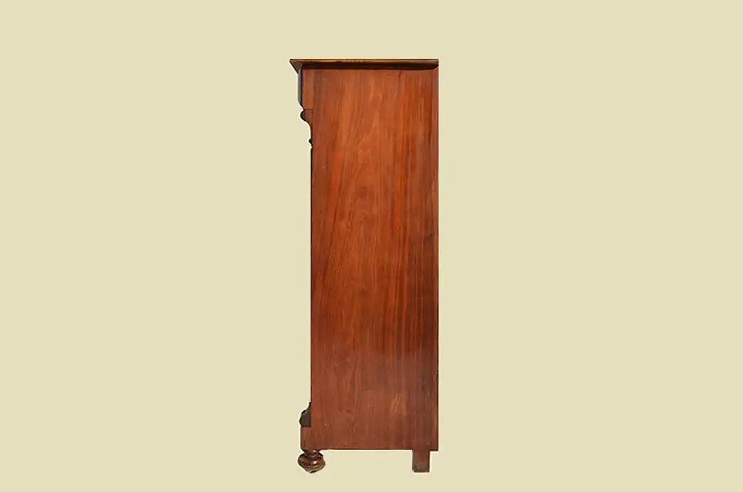Vertiko Gründerzeit ANTIK Nußbaum Kommode Schrank von 1880 17