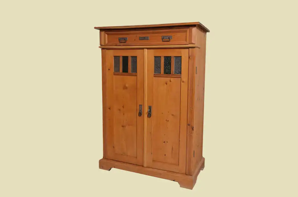 Antik store Wäsche-/Kleiderschrank Jugendstil Weichholz Vertiko Kommode