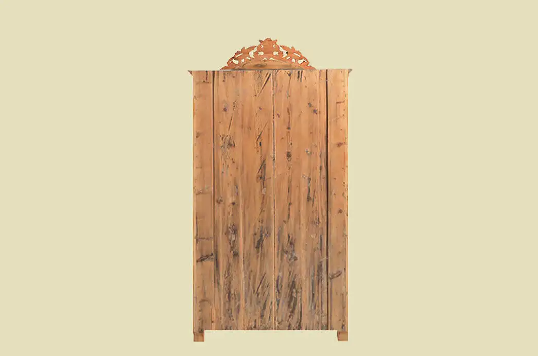 Edle Vitrine ANTIK Biedermeier Kirschholz rundum verglast von 1830 - restauriert 18