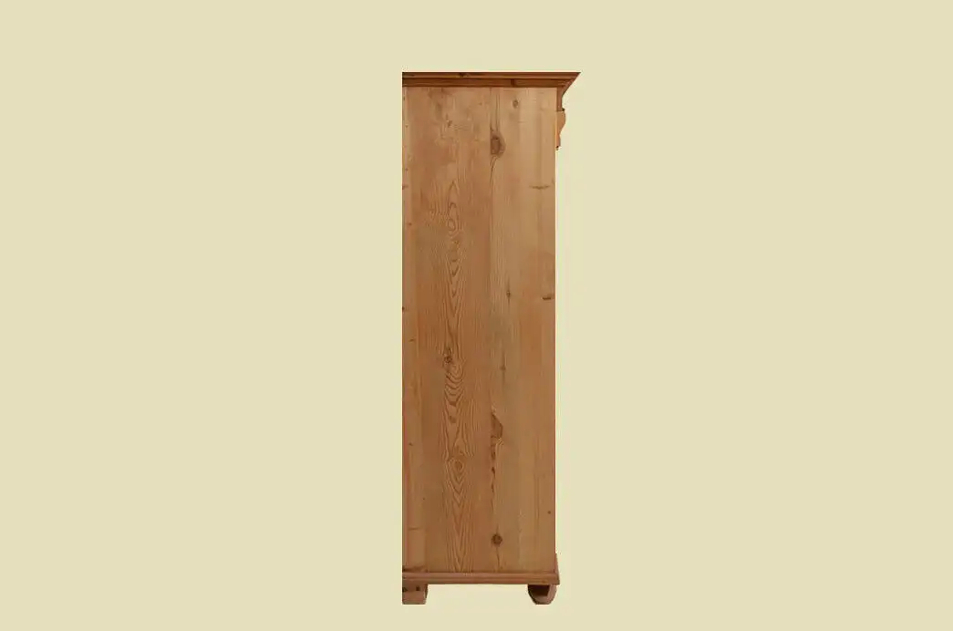 Kleiderschrank ANTIK Jugendstil Weichholz Schrank mit Schublade von 1920 580 17