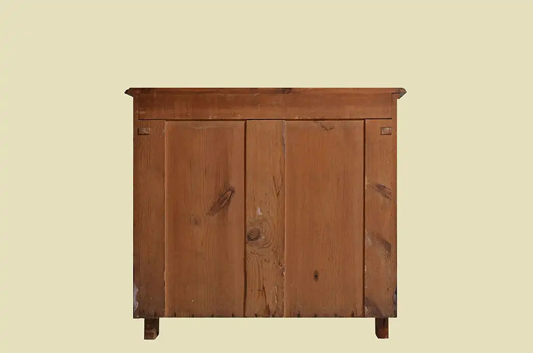Kommode ANTIK Gründerzeit Nußbaum Halbschrank Schrank von 1880 16