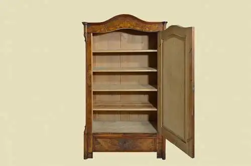 1840er Schrank ANTIK Louis Philippe Nußbaum Kleiderschrank Schublade von 1840