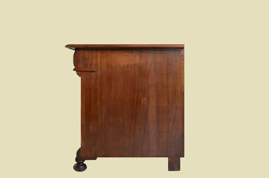 1880er Schreibtisch ANTIK Gründerzeit Nußbaum Sekretär Tisch von 1880 19