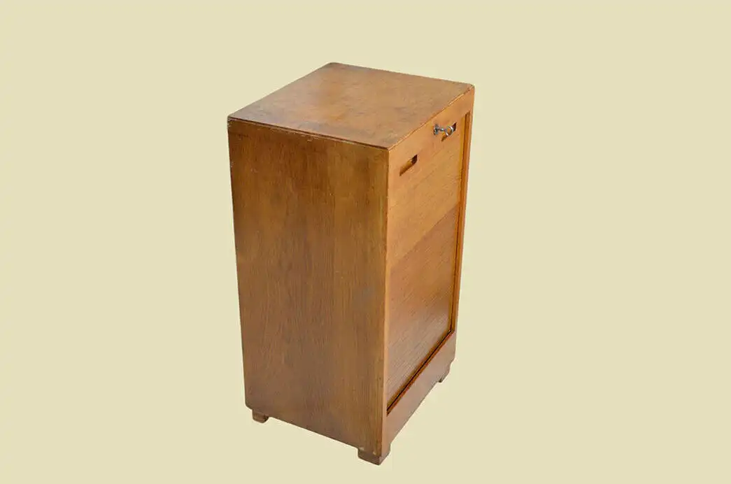 1920er Rolladenschrank ANTIK Jugendstil Art Deco Klavier Notenschrank von 1930 16