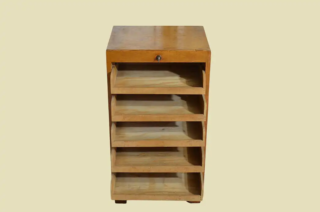 1920er Rolladenschrank ANTIK Jugendstil Art Deco Klavier Notenschrank von 1930 2