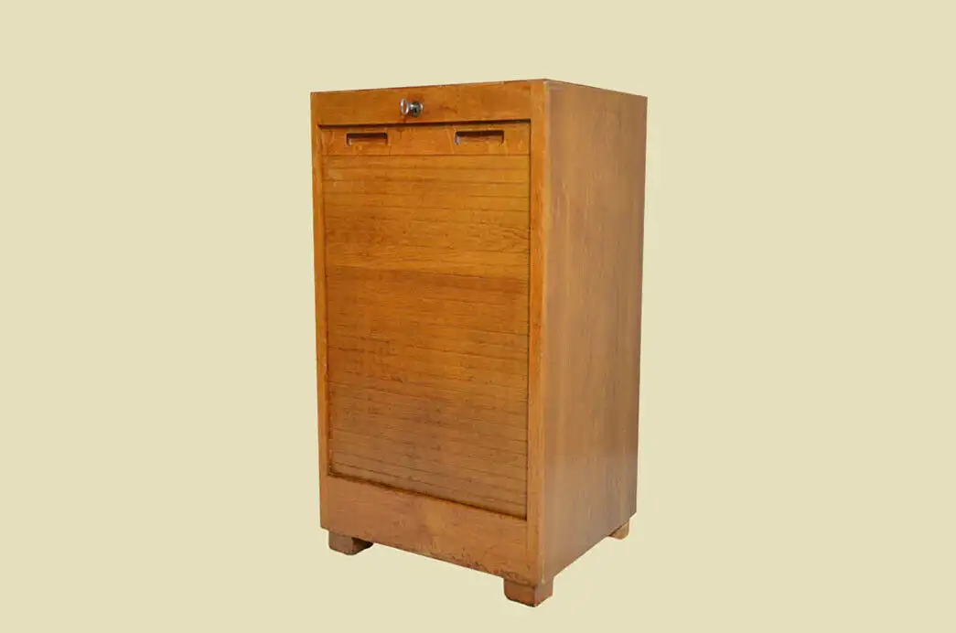 1920er Rolladenschrank ANTIK Jugendstil Art Deco Klavier Notenschrank von 1930 7