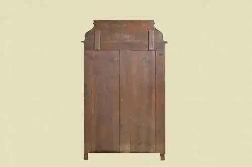 1840er Vertiko ANTIK Louis Philippe Nußbaum Schrank Kommode von 1840