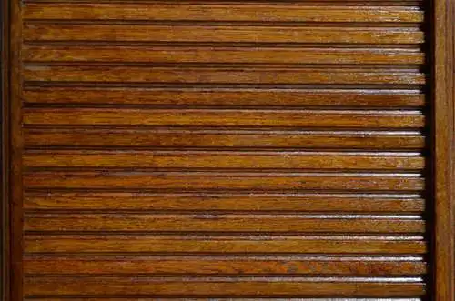 1920er Rolladenschrank ANTIK Jugendstil Art Deco Eiche Notenschrank von 1920