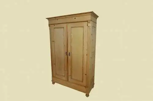 1880er Kleiderschrank ANTIK Gründerzeit STECKSCHRANK Weichholz Schrank von 1880