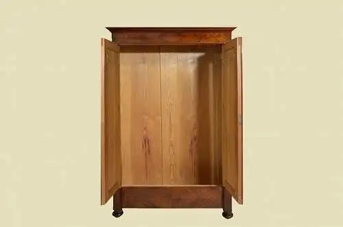 1880er Kleiderschrank ANTIK Gründerzeit Nußbaum Schrank von 1880