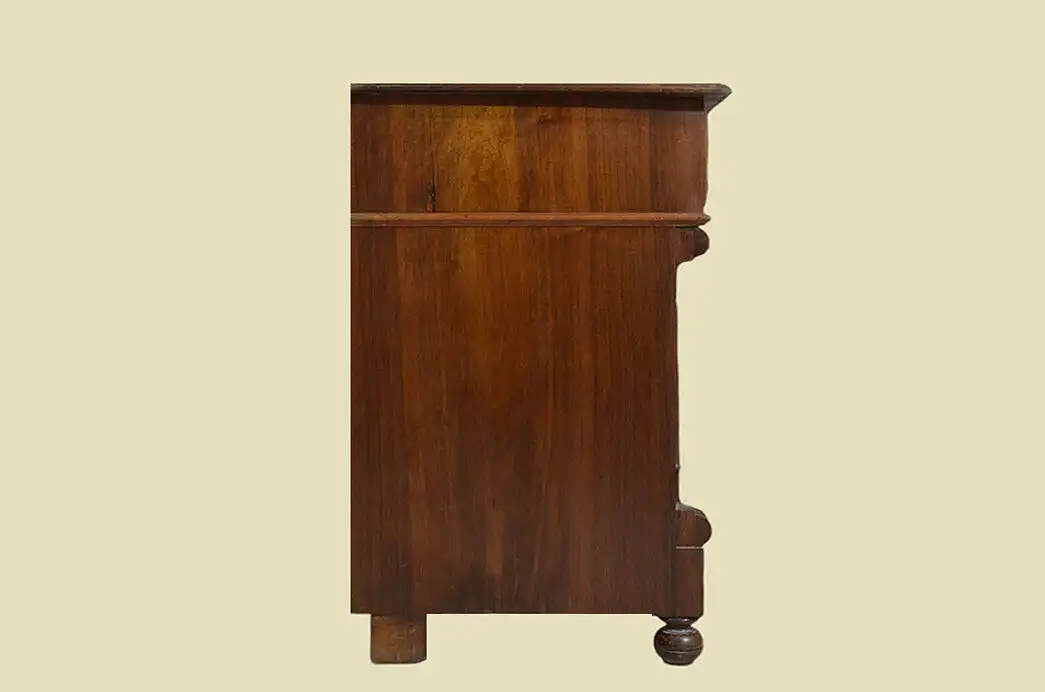 Edle Kommode ANTIK Gründerzeit Mahagoni Sideboard 4-Schüber von 1880 14