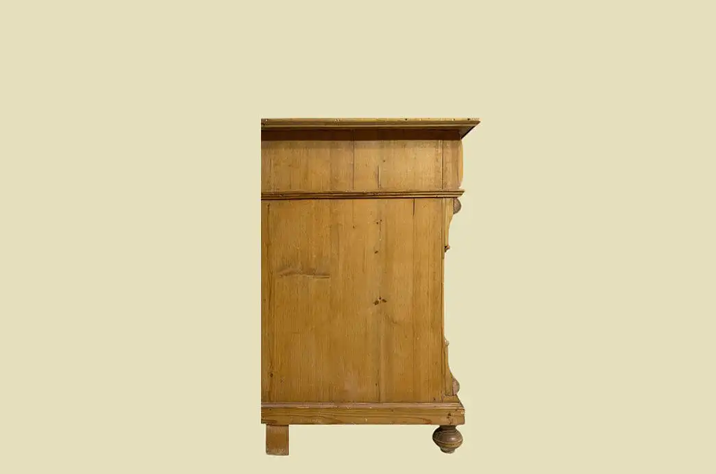 1880er Kommode ANTIK Gründerzeit Weichholz Halbschrank Schrank von 1880 15