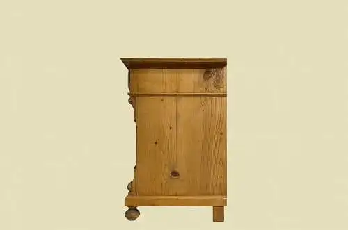 1880er Kommode ANTIK Gründerzeit Weichholz Halbschrank Schrank von 1880