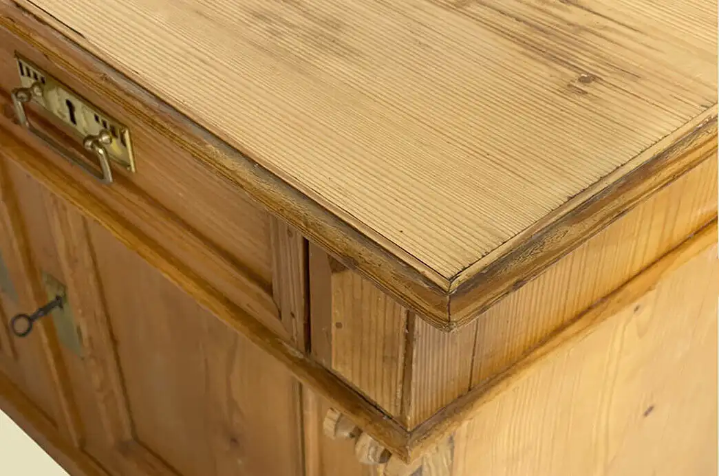 1880er Kommode ANTIK Gründerzeit Weichholz Halbschrank Schrank von 1880 9