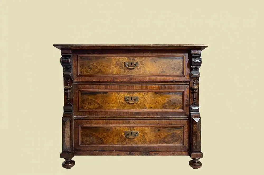 Große Kommode ANTIK Sideboard Gründerzeit Nußbaum ORIGINAL sale v.1880