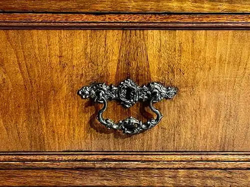 EXTRA GROSS Kleiderschrank ANTIK Nußbaum Gründerzeit Steck Schrank von 1880