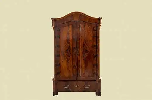 1840er Schrank ANTIK Louis Philippe Mahagoni Kleiderschrank Schublade von 1840