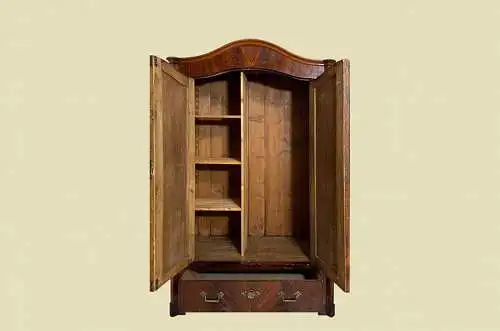 1840er Schrank ANTIK Louis Philippe Mahagoni Kleiderschrank Schublade von 1840