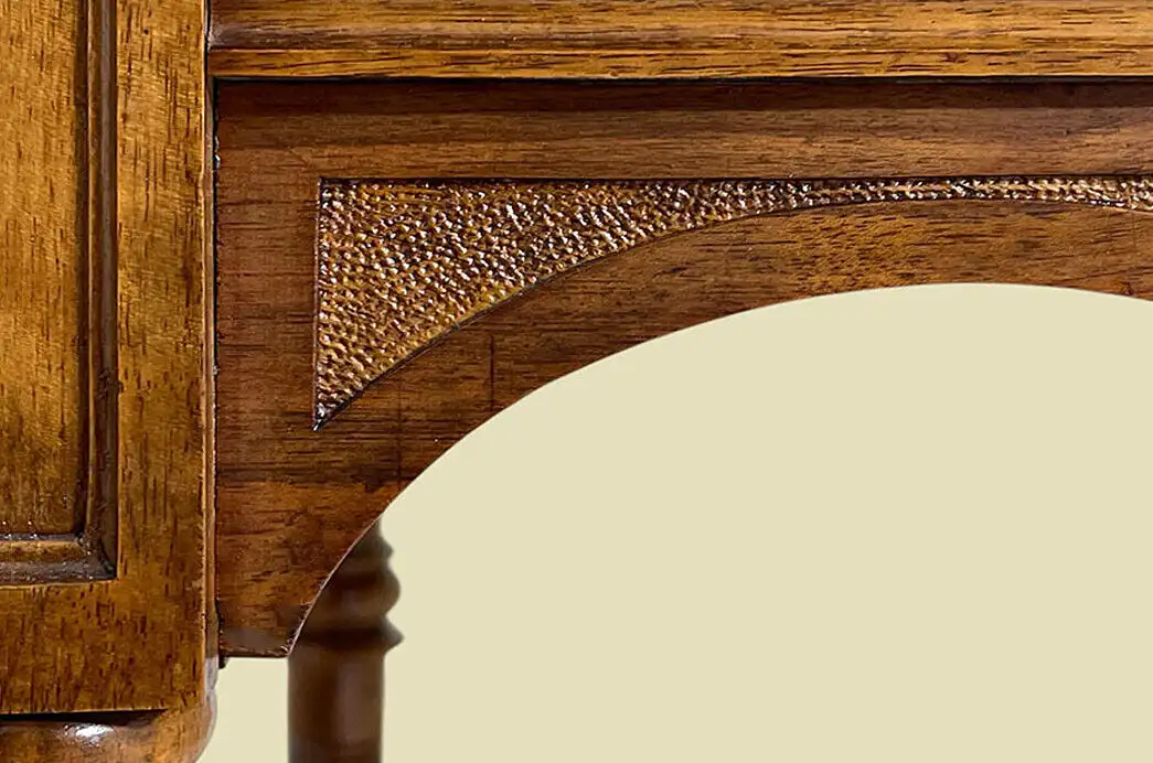 1880er Tisch ANTIK Gründerzeit Nußbaum Schreibtisch Esstisch von 1880 10