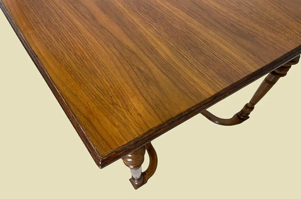 1880er Tisch ANTIK Gründerzeit Nußbaum Schreibtisch Esstisch von 1880 5