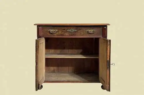 1880er Kommode ANTIK Gründerzeit Nußbaum Halbschrank Schrank von 1880