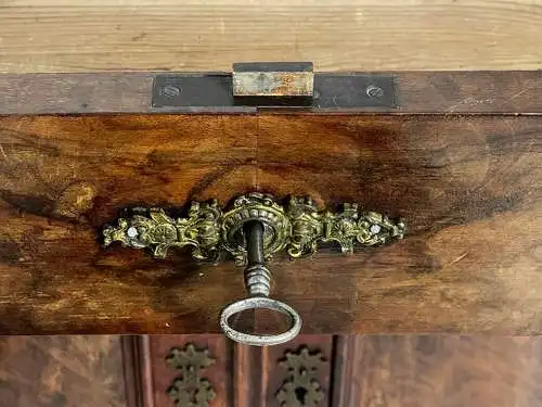 1880er Kommode ANTIK Gründerzeit Nußbaum Halbschrank Schrank von 1880