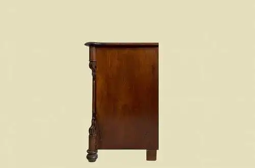 1840er Kommode ANTIK Louis Philippe Mahagoni Schrank Sideboard von 1840