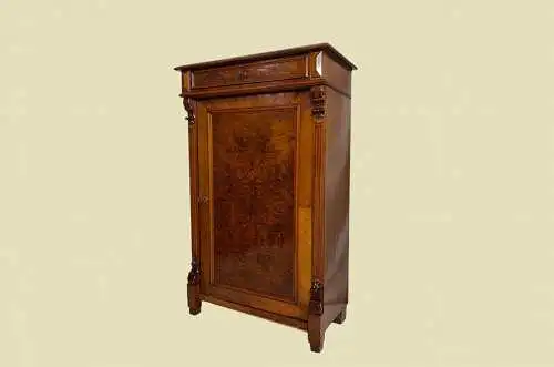 1880er Vertiko Gründerzeit ANTIK Nußbaum Kommode Schrank von 1880