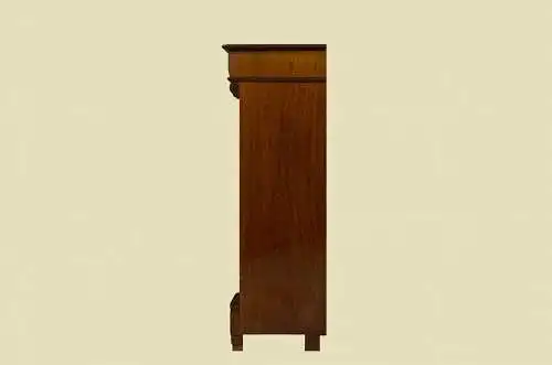 1880er Vertiko Gründerzeit ANTIK Nußbaum Kommode Schrank von 1880