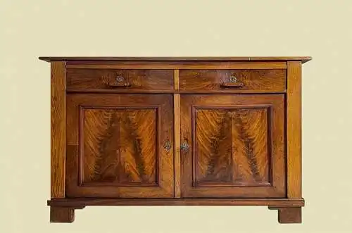 SCHMALES Sideboard ANTIK Gründerzeit Jugendstil Halbschrank TV Schrank von 1880