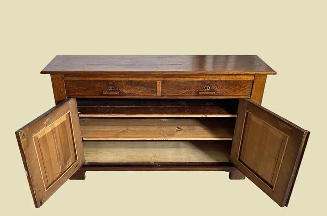 SCHMALES Sideboard ANTIK Gründerzeit Jugendstil Halbschrank TV Schrank von 1880 6
