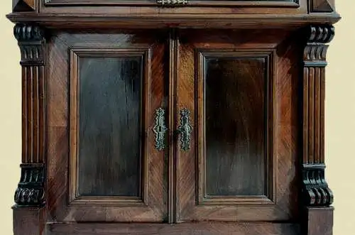 1880er Kommode ANTIK Gründerzeit Nußbaum Halbschrank Schrank von 1880