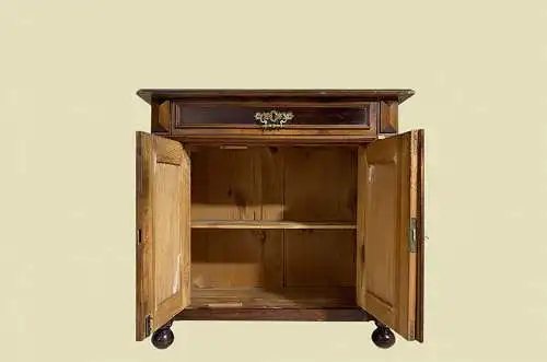 1880er Kommode ANTIK Gründerzeit Nußbaum Halbschrank Schrank von 1880