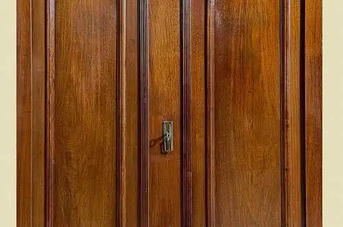 1920er schlichtes Vertiko ANTIK Jugendstil Nußbaum Kommode Schrank von 1920