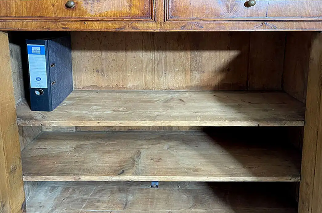 1820er Biedermeier Vertiko Esche Schrank Kommode von 1820 4