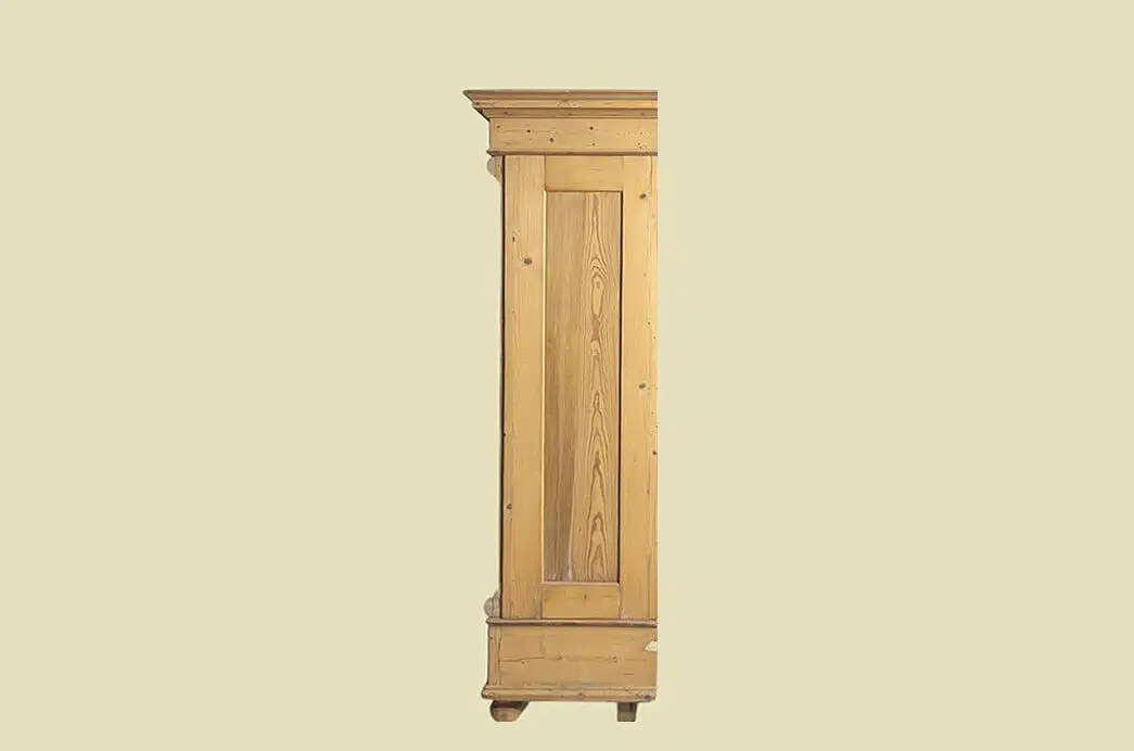 1880er Kleiderschrank ANTIK Gründerzeit STECKSCHRANK Weichholz Schrank von 1880 19