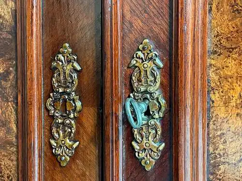 1880er Kommode ANTIK Gründerzeit Nußbaum Halbschrank Schrank von 1880