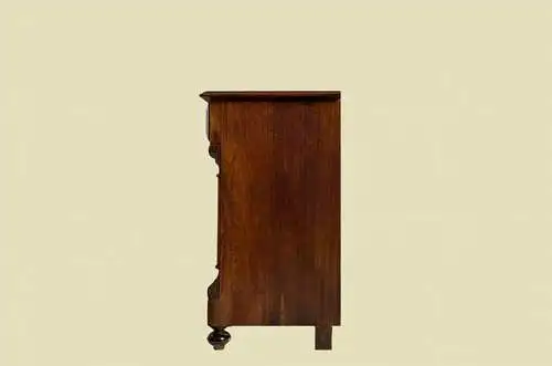 1880er Kommode ANTIK Gründerzeit Nußbaum Halbschrank Schrank von 1880