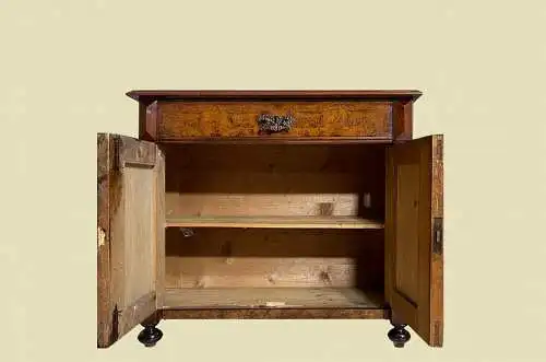 1880er Kommode ANTIK Gründerzeit Nußbaum Halbschrank Schrank von 1880