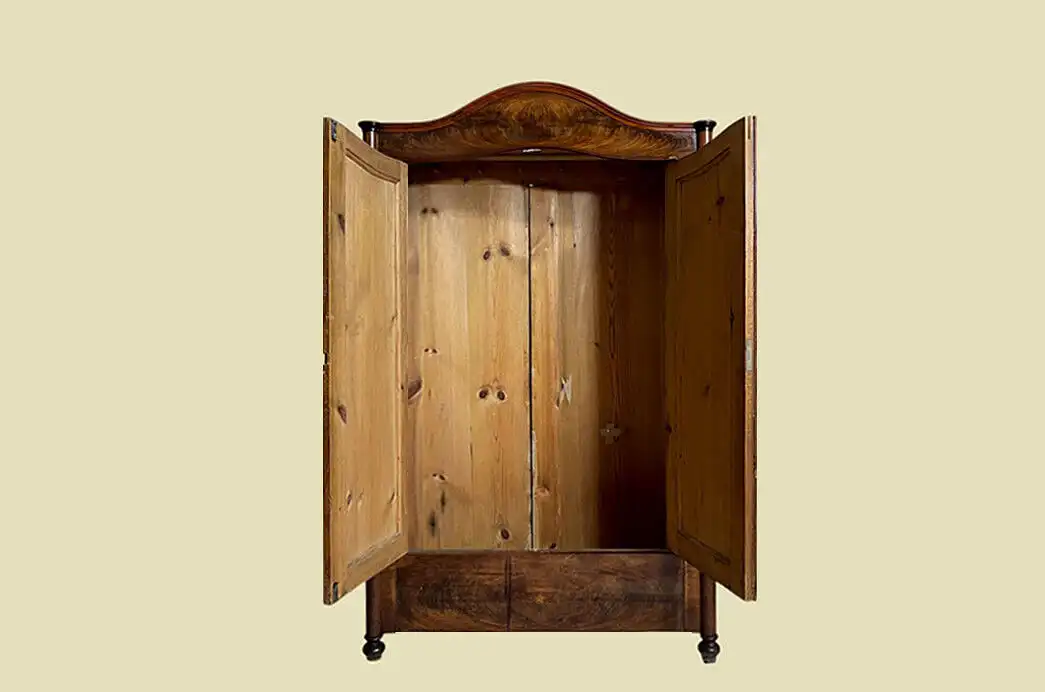 1840er Schrank ANTIK Louis Philippe Mahagoni Kleiderschrank von 1840 3
