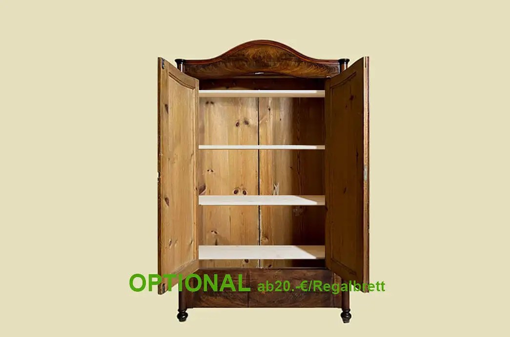 1840er Schrank ANTIK Louis Philippe Mahagoni Kleiderschrank von 1840 4