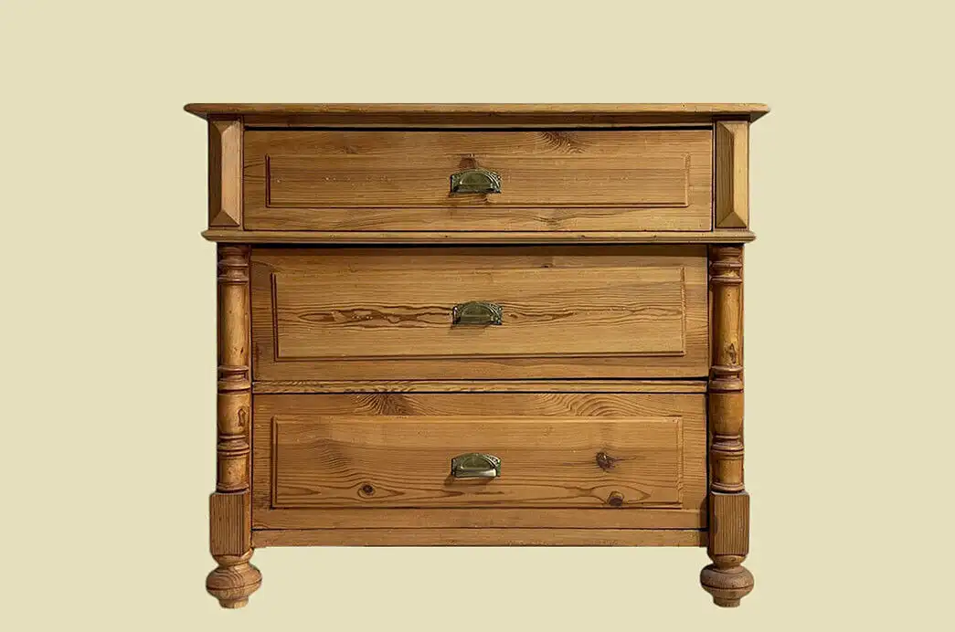 1880er Kommode ANTIK Gründerzeit Weichholz Sidebord von 1880 0