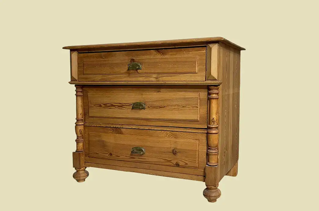 1880er Kommode ANTIK Gründerzeit Weichholz Sidebord von 1880 1